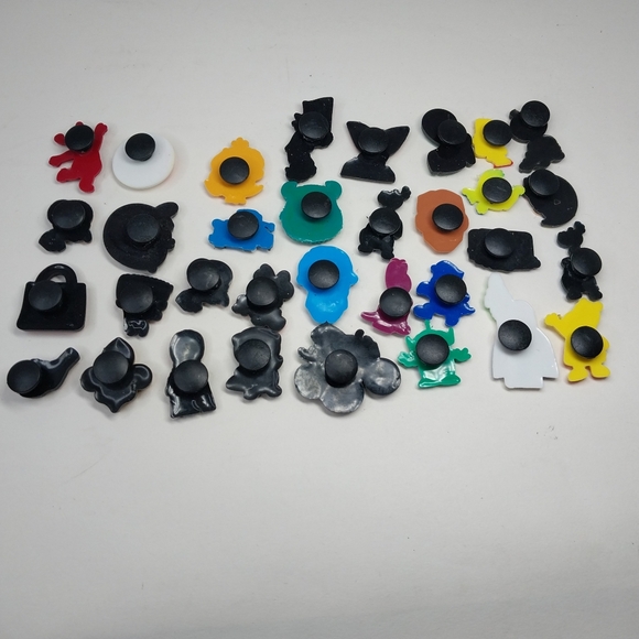 Rubber Shoe Charms lot of 33 The Simpsons, Pokémon, Lego, Minnie and more - Picture 5 of 5